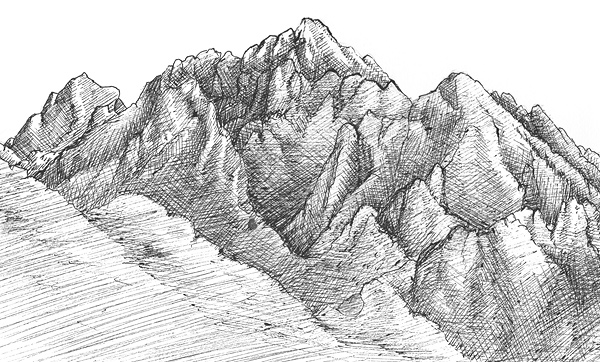 Featured image of post How To Draw A Mountain Landscape